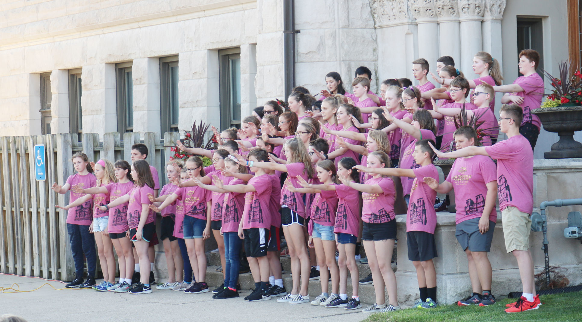 Fendig shows off musical skills